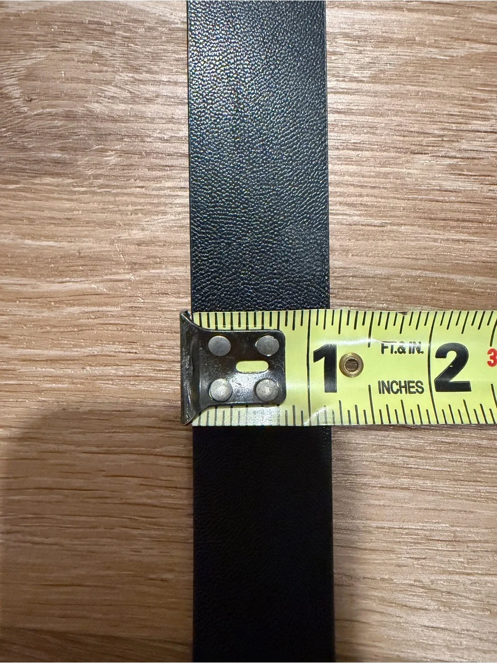 Calvin Klein Womens Belt Black Solid Logo Buckle Size XL New With Tag